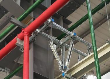 黄冈该抗震支架的整体式支吊架结构协调性好